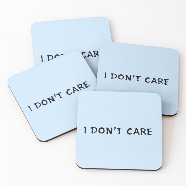 Item preview, I Don’t Care designed and sold by Poraqui.