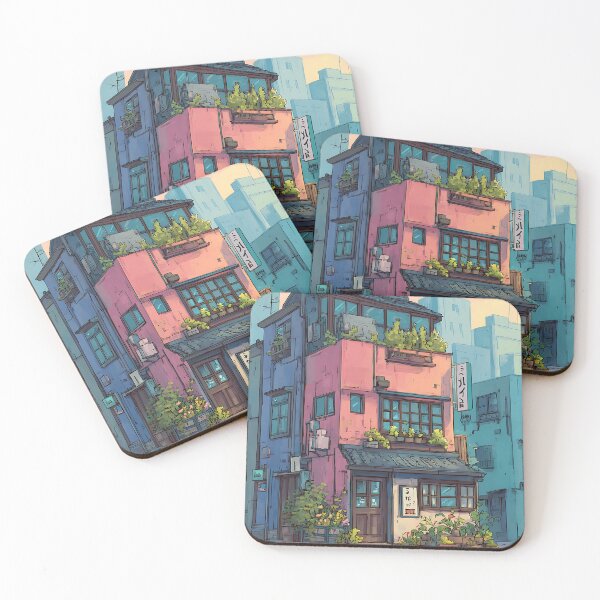 Item preview, Tokyo Lofi Skyline Drift designed and sold by bapupa.