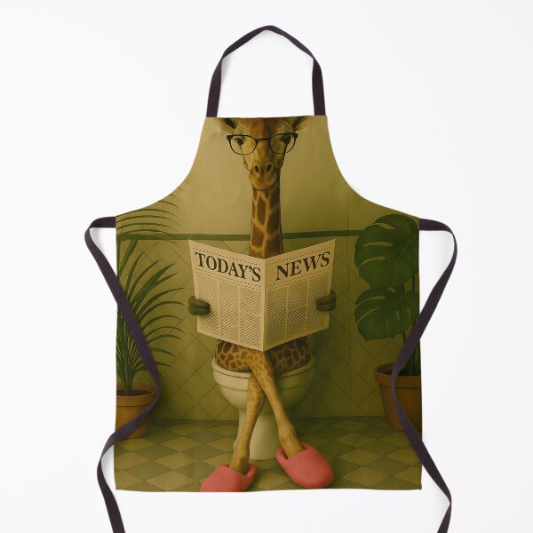 Item preview, Funny Reading with Giraffe designed and sold by mokato.