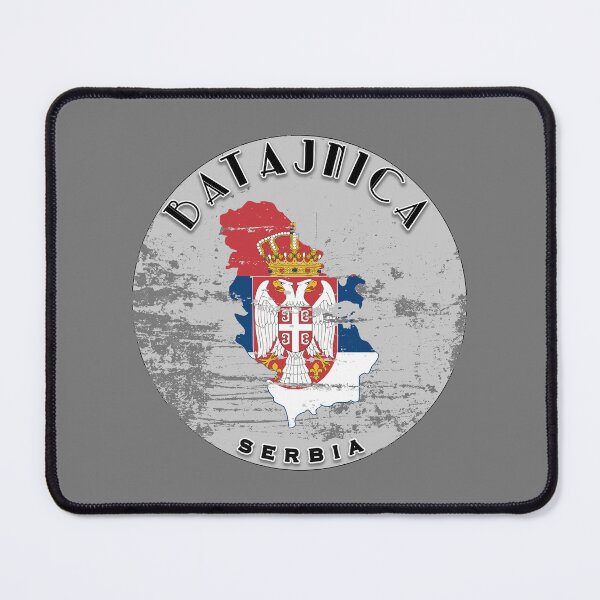 Item preview, Batajnica Serbia Flag Worn  designed and sold by World Designs.