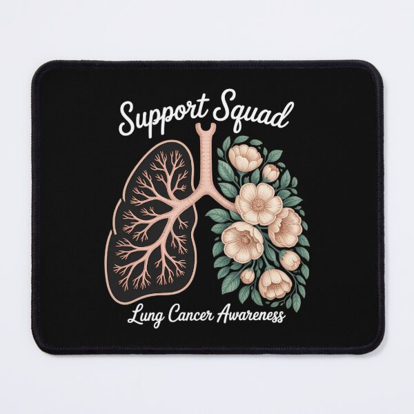Item preview, Floral I Wear White for My Mom Lung Cancer Awareness designed and sold by DoorwayThreads.