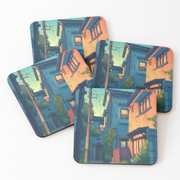 Item preview, Tokyo Lofi Alley Rain Mood designed and sold by bapupa.