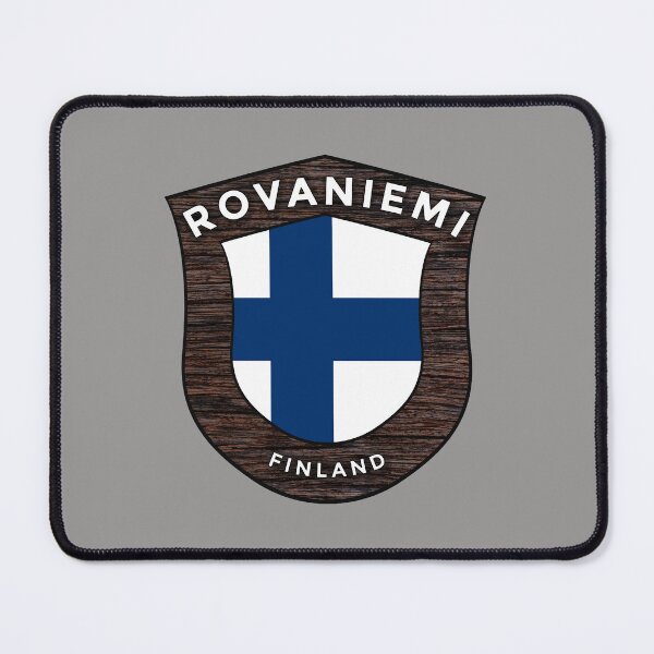 Item preview, Rovaniemi Finland Emblem Flag designed and sold by World Designs.