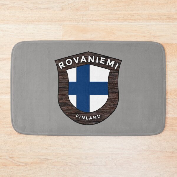 Item preview, Rovaniemi Finland Emblem Flag designed and sold by World Designs.