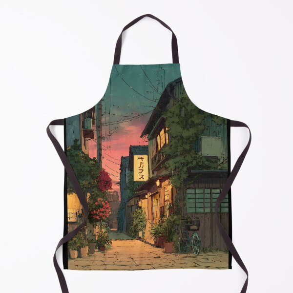 Item preview, Tokyo Lofi Alley Night Fade designed and sold by bapupa.