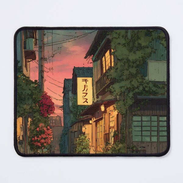 Item preview, Tokyo Lofi Alley Night Fade designed and sold by bapupa.