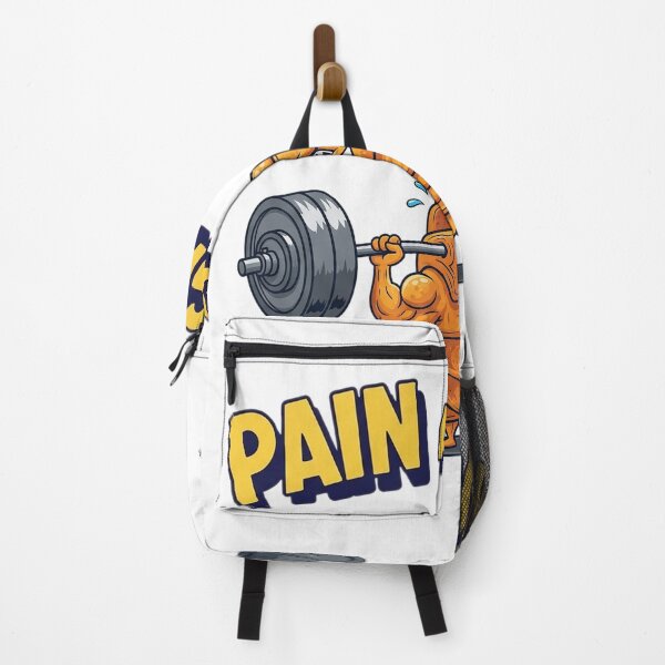 Item preview, Muscular Croissant Lifting Weights Cartoon Art designed and sold by WittyNest Studio.