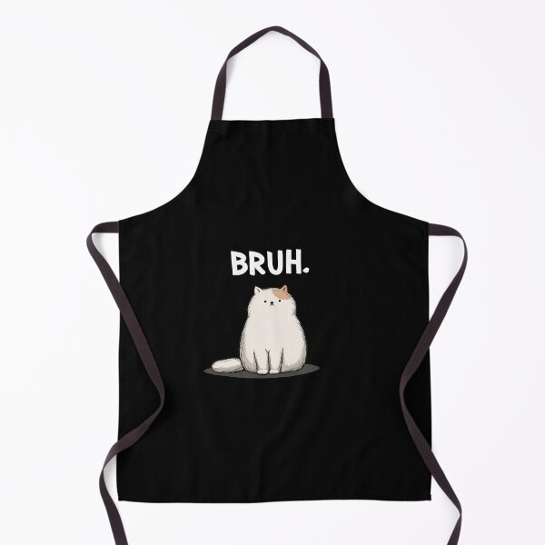 Item preview, Funny Meme - Bruh. - Minimalist Unimpressed Cat designed and sold by hamishby.