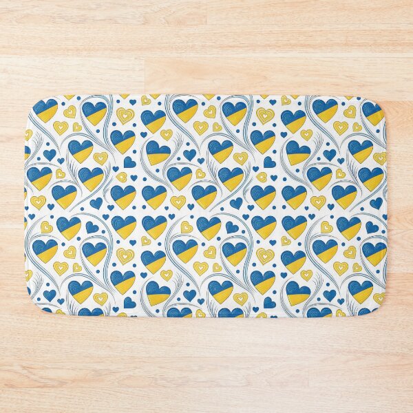 Item preview, Ukrainian Hearts Seamless Pattern. designed and sold by RGShirtWorks.