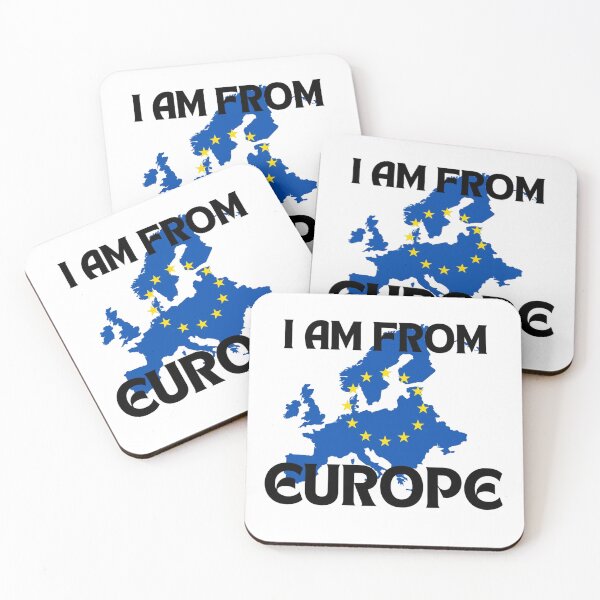 Item preview, I Am From Europe – EU Flag Map Design designed and sold by Nuvijo.