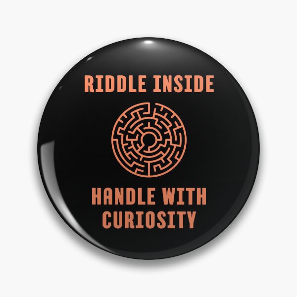 Item preview, Riddle Inside Handle With Curosity designed and sold by monika-arthing.