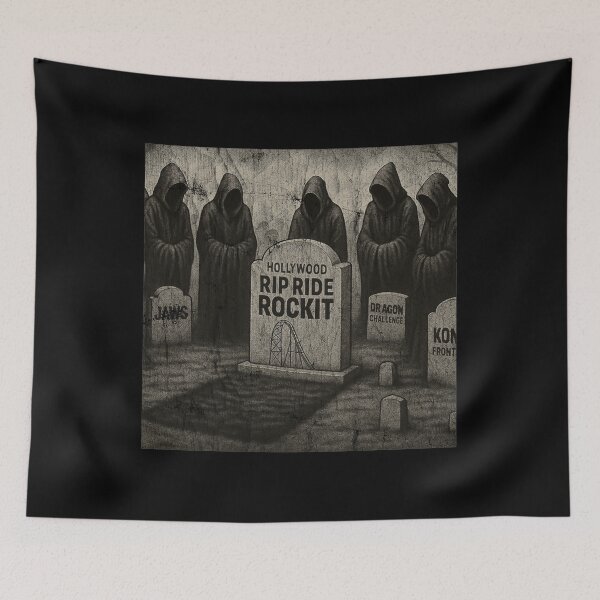 Item preview, Hollywood Rip Ride Rockit Graveyard Design designed and sold by chung2525.