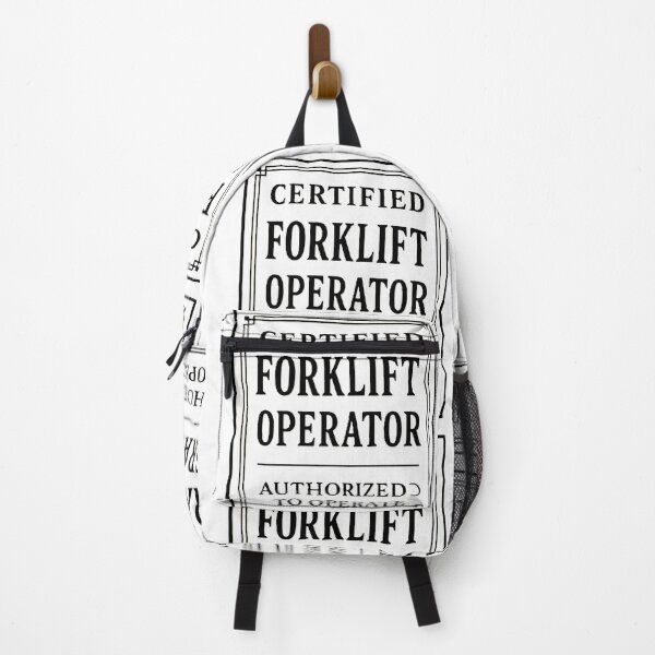 Item preview, Certified Forklift Operator – Retro Warehouse License Badge designed and sold by RetroNibylander.