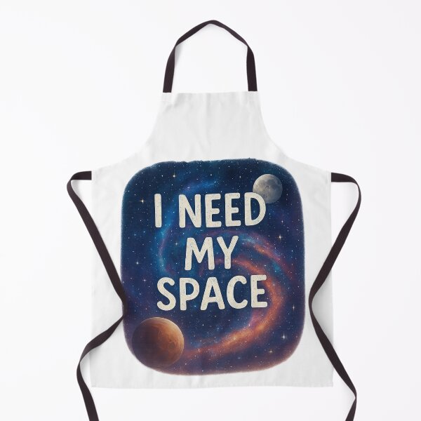 Item preview, I NEED MY SPACE – Cosmic Galaxy Typography Design designed and sold by Tender Flower Clothing.