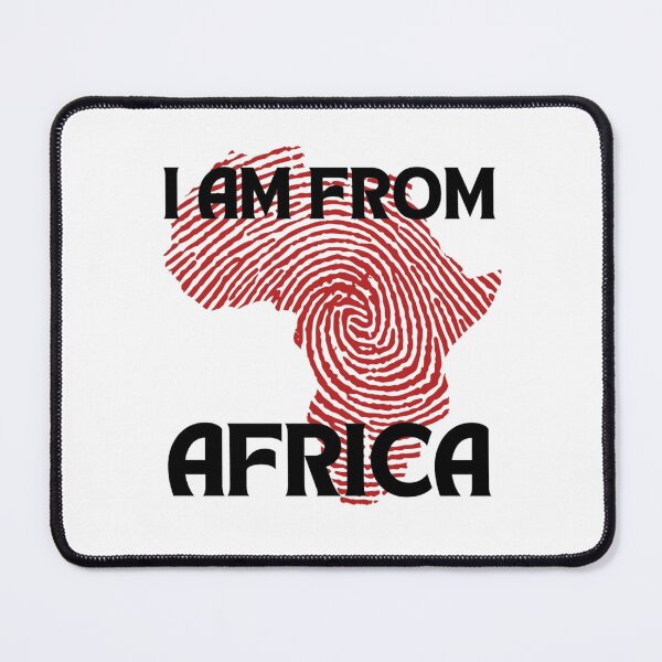 Item preview, African Identity – Fingerprint Map Design designed and sold by Nuvijo.