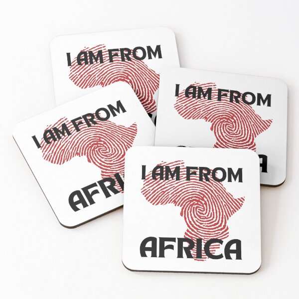 Item preview, African Identity – Fingerprint Map Design designed and sold by Nuvijo.