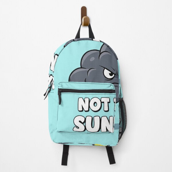 Item preview, Grumpy Cloud Holding Rainbow Umbrella Cartoon designed and sold by WittyNest Studio.