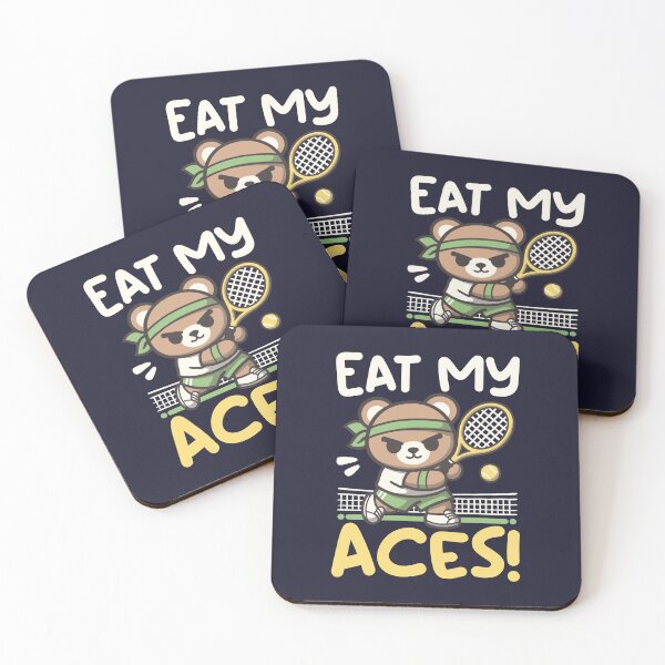 Item preview, Eat my aces funny tennis player designed and sold by NemiMakeit.