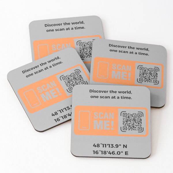 Item preview, Scan the World – Vienna Coordinates Art designed and sold by NOKAUTT .
