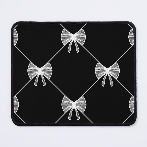 Item preview, Elegant white Bow Diamond Pattern Fabric designed and sold by Onulodesign.