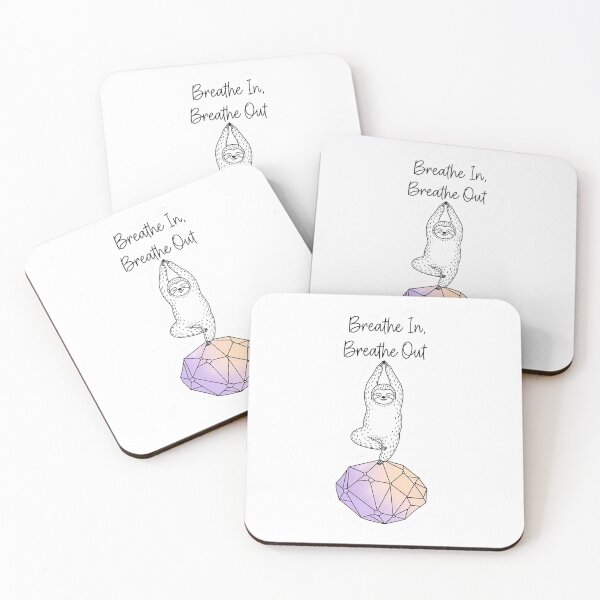 Item preview, Minimalist Yoga Sloth Sticker designed and sold by DesignByObaidurrahman.