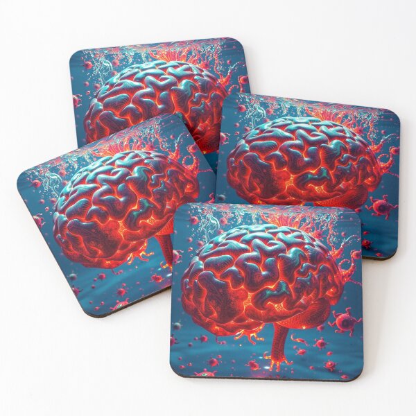 Item preview, The Brain is Fire .... version 2 designed and sold by AluArtz.