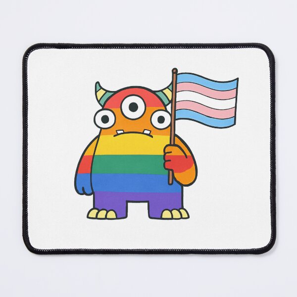 Item preview, Trans Pride Monster designed and sold by SavantSnails.