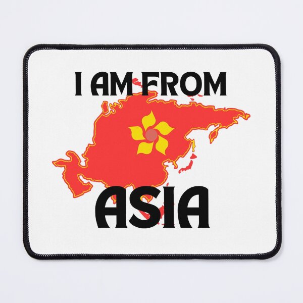 Item preview, Asia Identity – Bold Map with Flower Emblem designed and sold by Nuvijo.