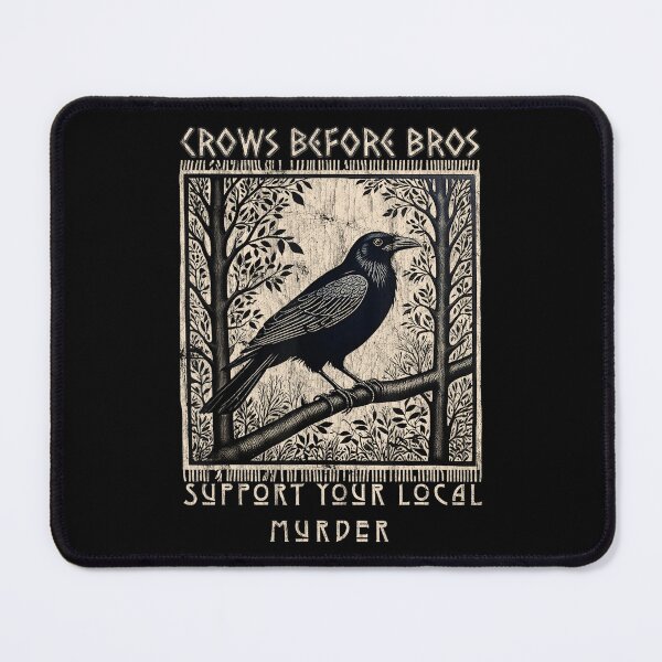 Item preview, Support Your Local Murder Crows Before Bros Halloween Gothic designed and sold by chung2525.