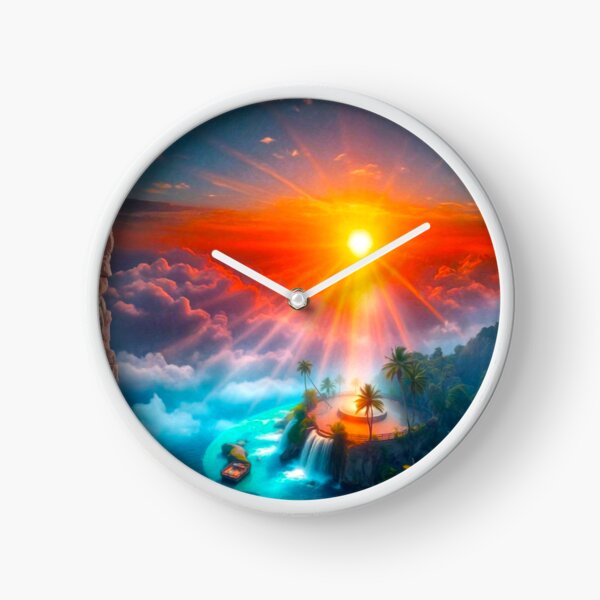 Arteman Inspiration - Collection Oasis Paradisiaque - "Illumination" Horloge