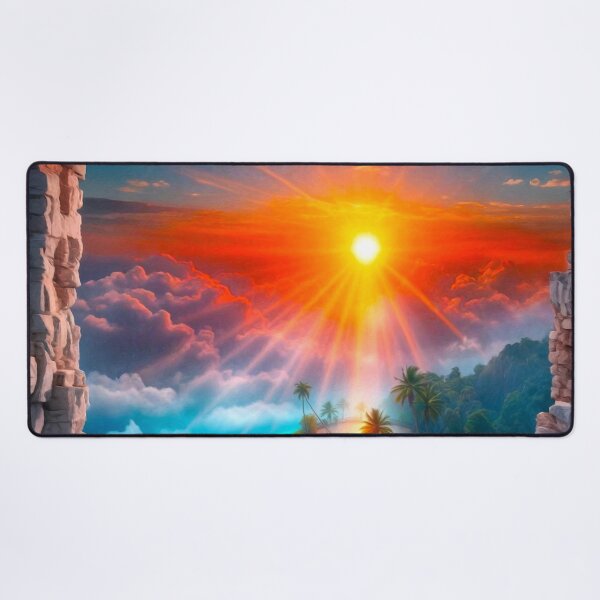 Arteman Inspiration - Collection Oasis Paradisiaque - "Illumination" Tapis de souris XXL