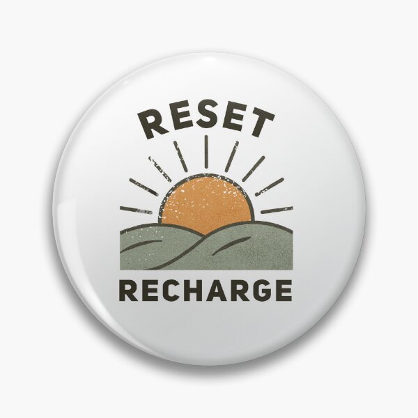 Item preview, Reset & Recharge designed and sold by Unruly Stitched.