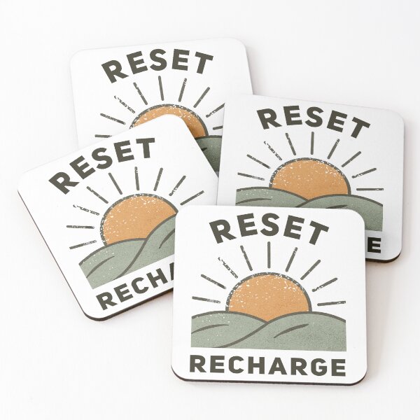 Item preview, Reset & Recharge designed and sold by Unruly Stitched.