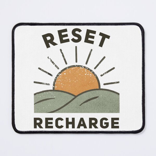 Item preview, Reset & Recharge designed and sold by Unruly Stitched.