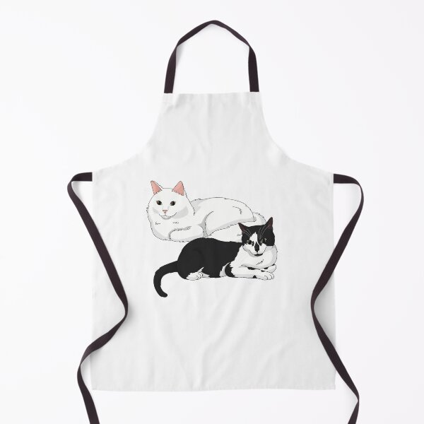 Item preview, Two Cats: Tuxedo Cat & Angora Cat designed and sold by Aycany Design.