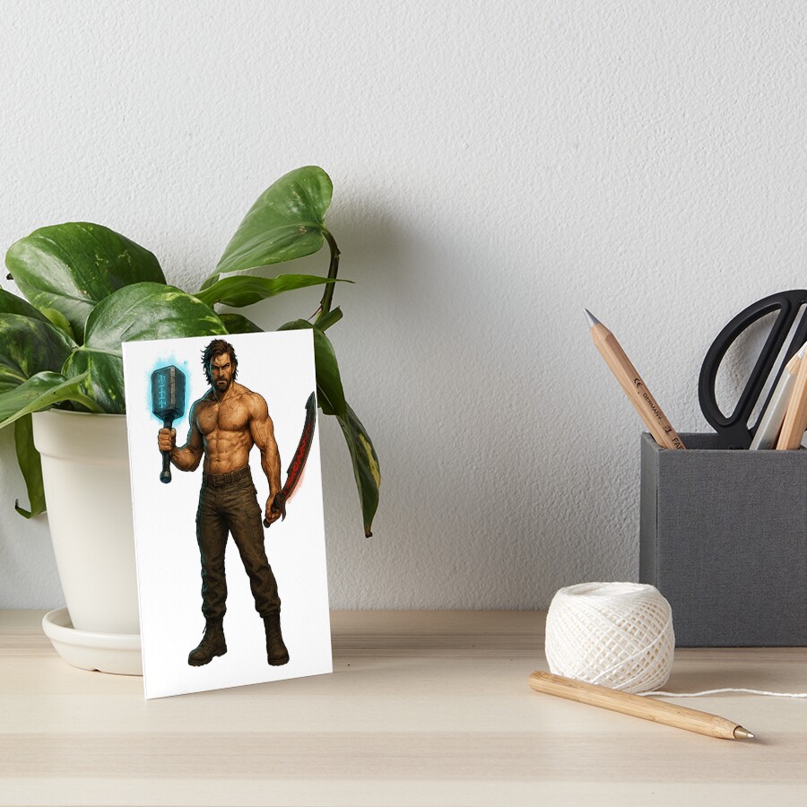 Item preview, Art Board Print designed and sold by RetroCode.