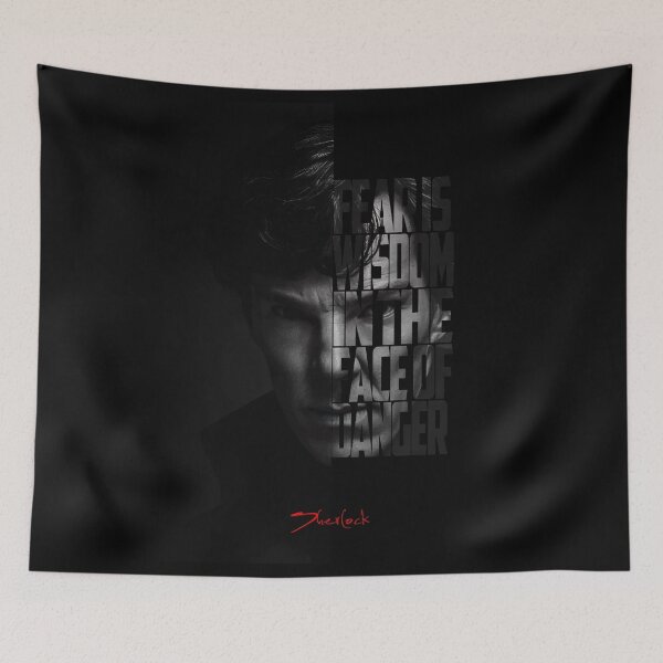 Item preview, Sherlock – Iconic Quote Minimalist Poster designed and sold by Enea Kelo.