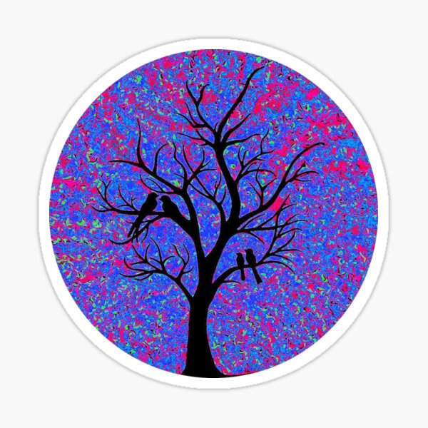 Vista previa del artículo con la obra «Árbol de familia», diseñado y vendido por KeekneesKustoms.