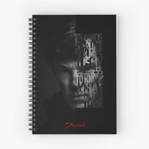 Item preview, Sherlock – Iconic Quote Minimalist Poster designed and sold by Enea Kelo.