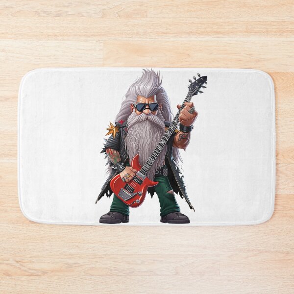 Item preview, Heavy metal legend - rocking guitarist with a cult beard! designed and sold by Claudia-Design.
