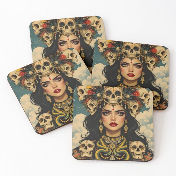 Item preview, Coatlicue – Aztec Earth Goddess of Life, Death, and Rebirth designed and sold by SoniaSarkali.