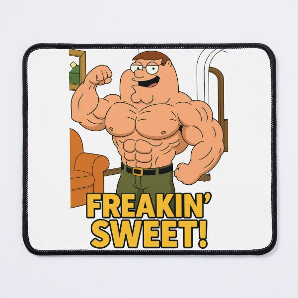 Item preview, Buff Peter Griffin Parody – Freakin’ Sweet Gym Gains designed and sold by Enea Kelo.