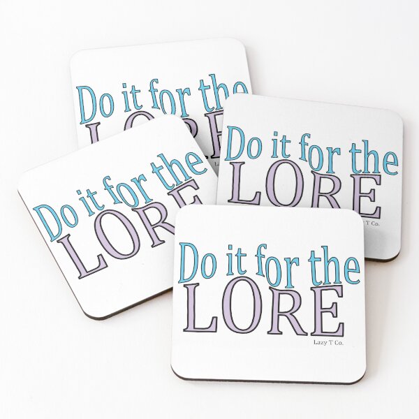Item preview, Do It for the Lore – Bold Calligraphy  designed and sold by Lazy T Co..
