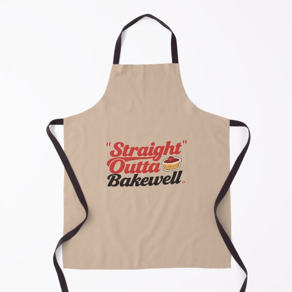 Item preview, Straight Outta Bakewell Funny British Foodie Tee designed and sold by Uglyandcute.