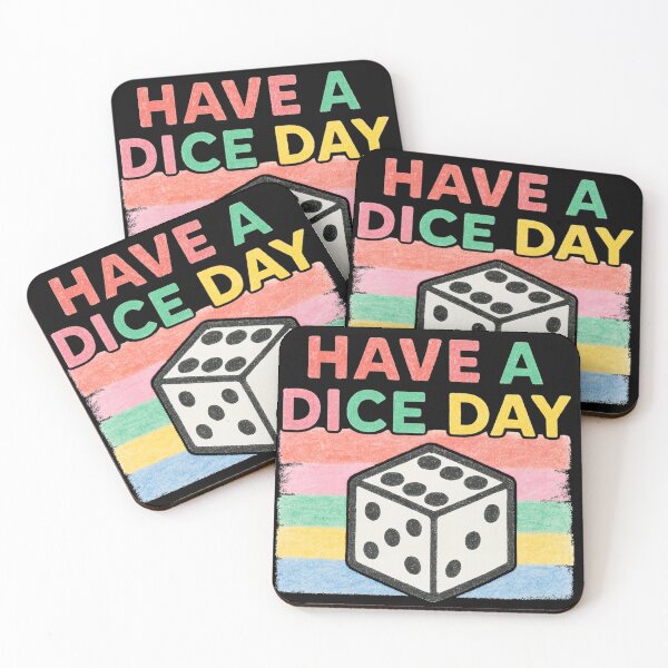 Item preview, Have a Dice Day – Fun Boardgame Pun designed and sold by Wuerfelfuchs.