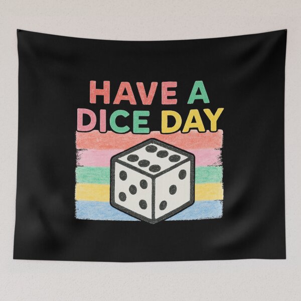 Item preview, Have a Dice Day – Fun Boardgame Pun designed and sold by Wuerfelfuchs.