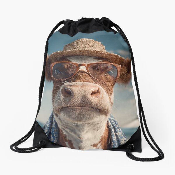 Item preview, A cow in a hat and glasses designed and sold by sheptonian.