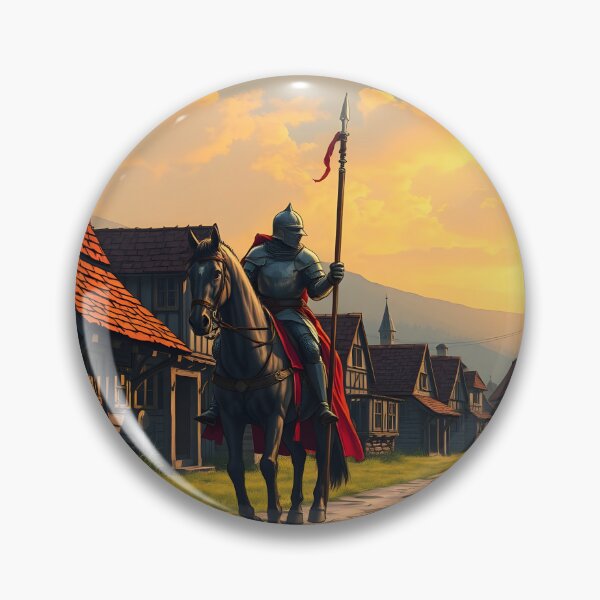 Item preview, Medieval Knight Captain designed and sold by ManateeMerchy.