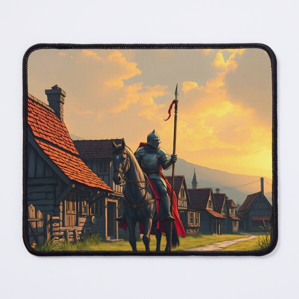 Item preview, Capitán caballero medieval designed and sold by ManateeMerchy.
