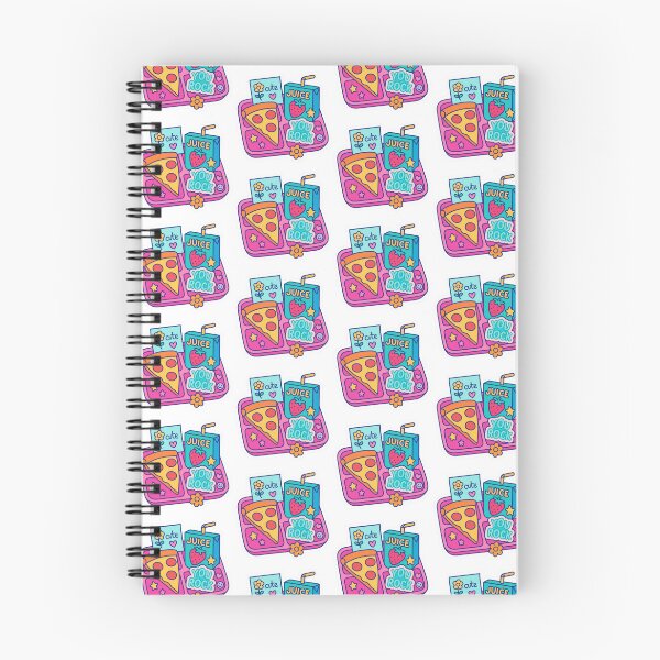 Item preview, Back to school maximalist design with colorful lunch items and motivational notes, AI Generated designed and sold by dvoevnore.